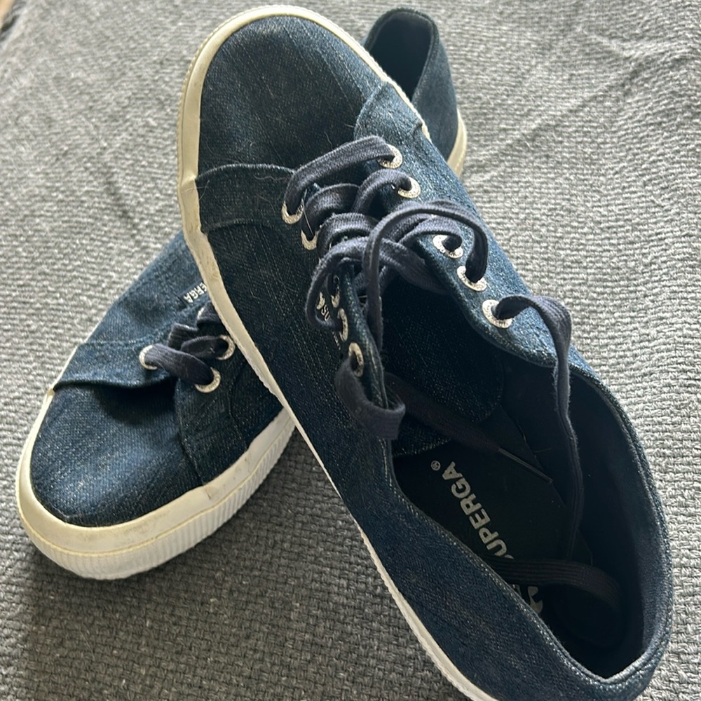 Superga Blue (Denim) Women Sneakers